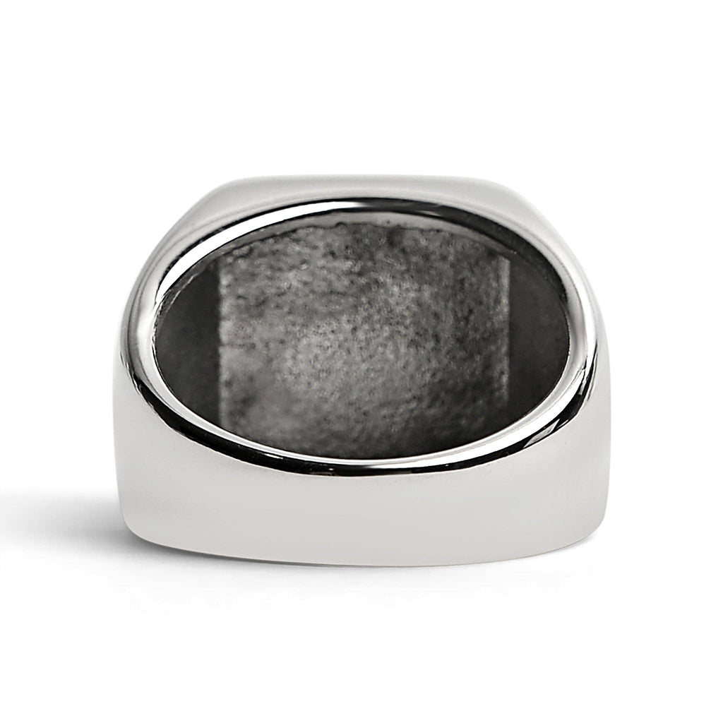 Custom Engraved Stainless Steel Signet Ring