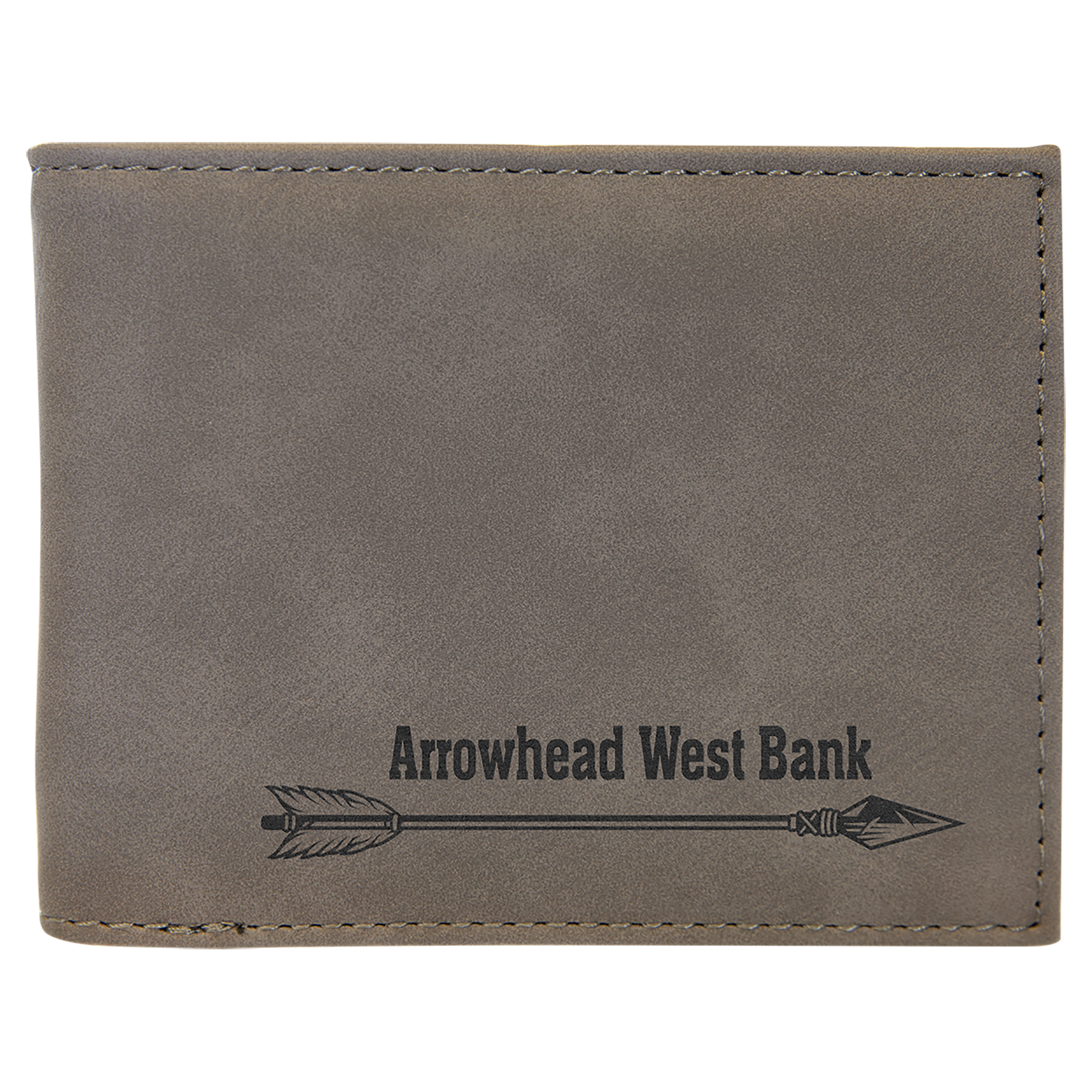 Personalized Leather Bifold / trifold Wallet w/ ID insert RFID