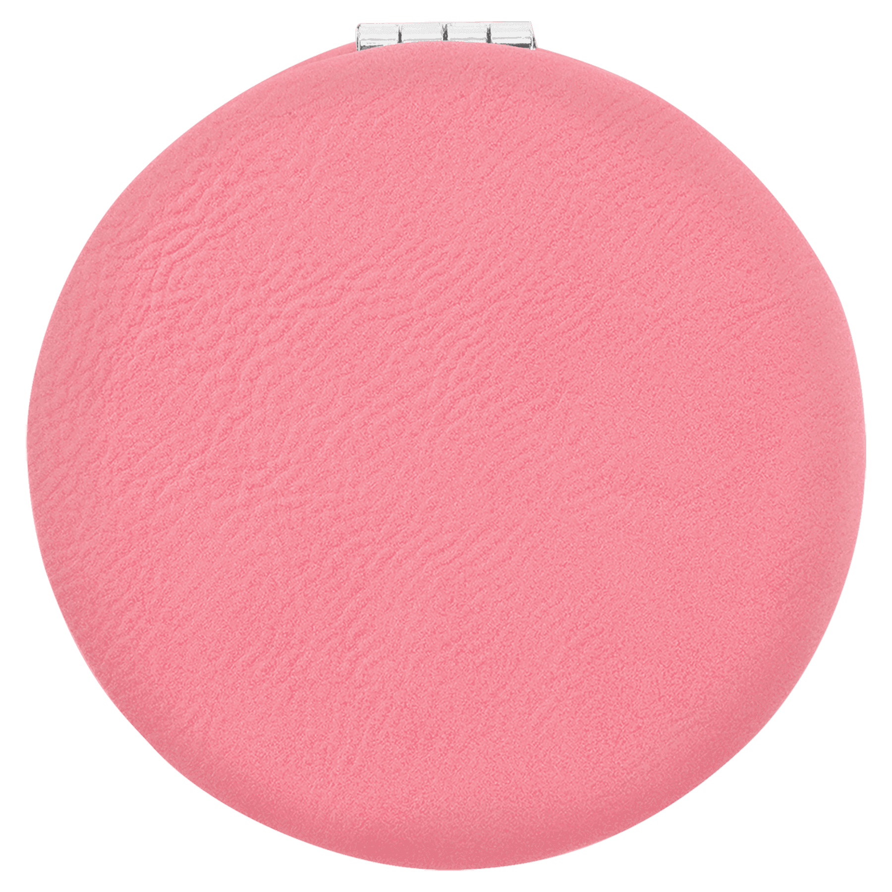 Personalized Compact Mirror – Custom Engraved Leatherette Pocket Mirror with Monogram, Name, or Logo