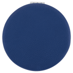 Personalized Compact Mirror – Custom Engraved Leatherette Pocket Mirror with Monogram, Name, or Logo