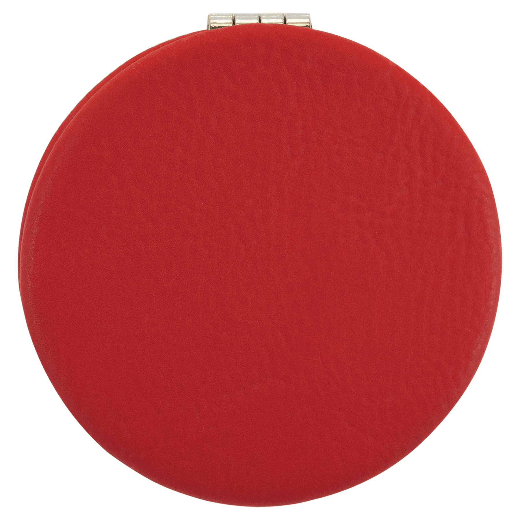 Personalized Compact Mirror – Custom Engraved Leatherette Pocket Mirror with Monogram, Name, or Logo