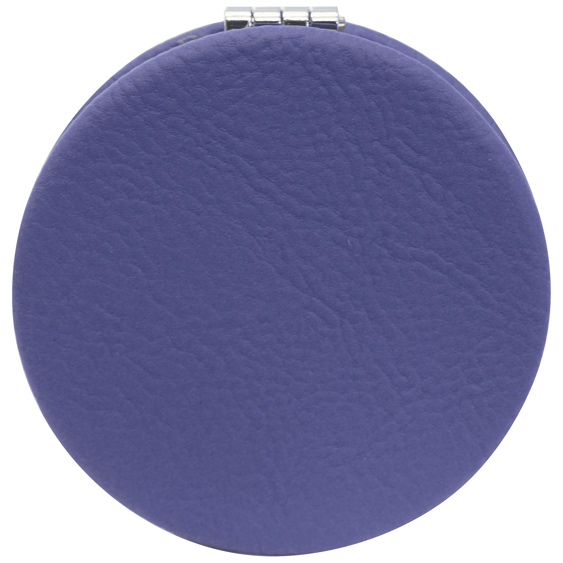 Personalized Compact Mirror – Custom Engraved Leatherette Pocket Mirror with Monogram, Name, or Logo