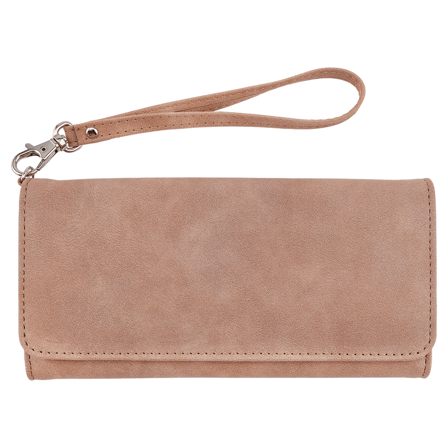 Leather Wristlet Wallet- Women's Clutch Wallet with Wrist Strap