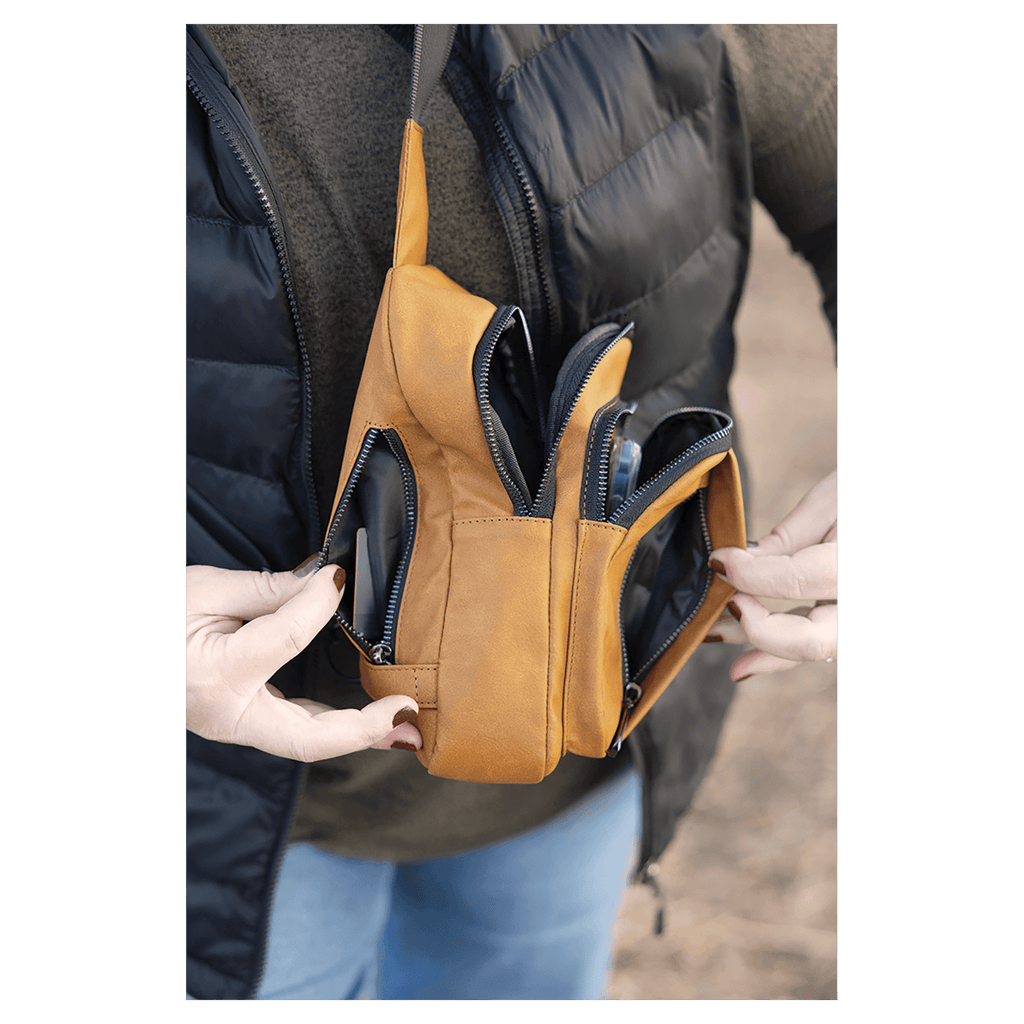 Personalized Explorer Crossbody Bag – Laserable Leatherette