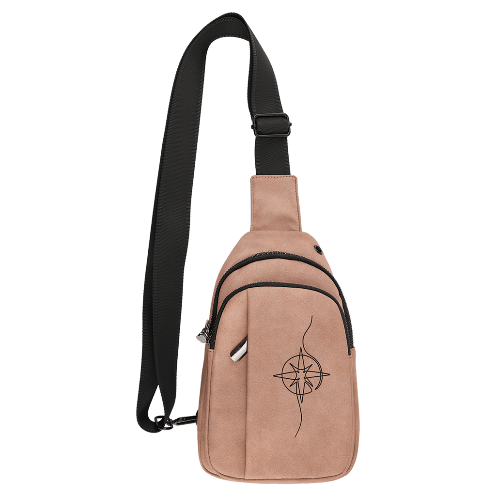 Personalized Explorer Crossbody Bag – Laserable Leatherette