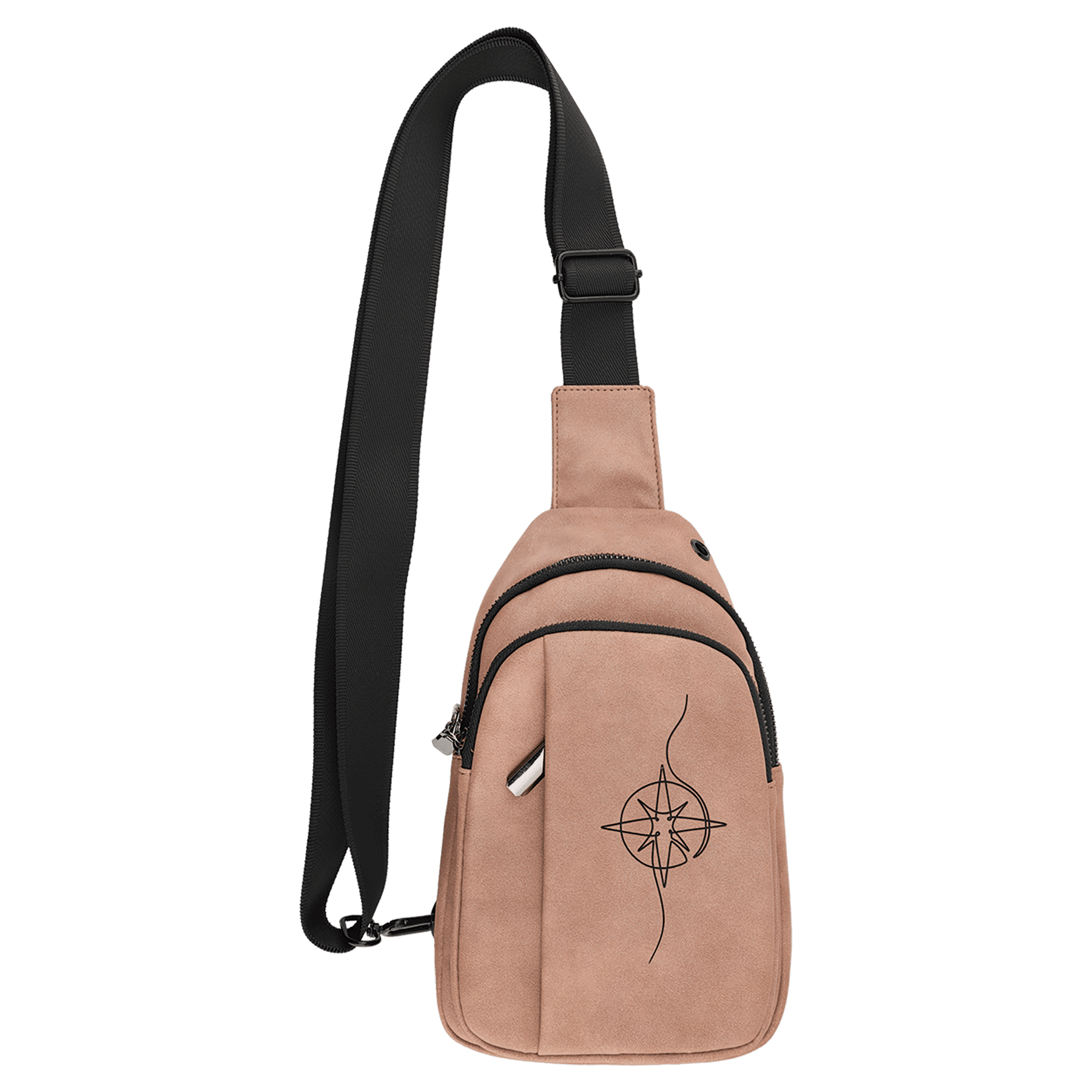 Personalized Explorer Crossbody Bag – Laserable Leatherette