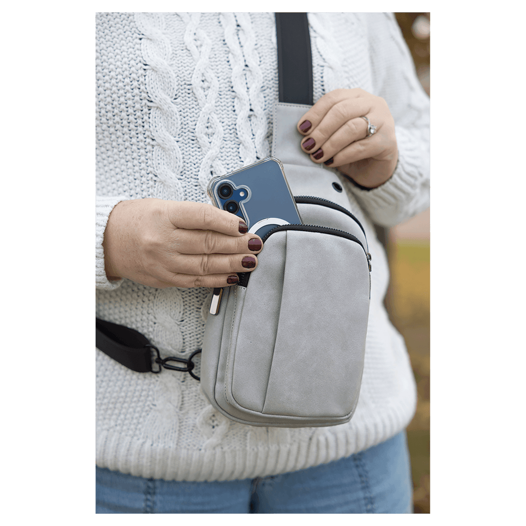 Personalized Explorer Crossbody Bag – Laserable Leatherette