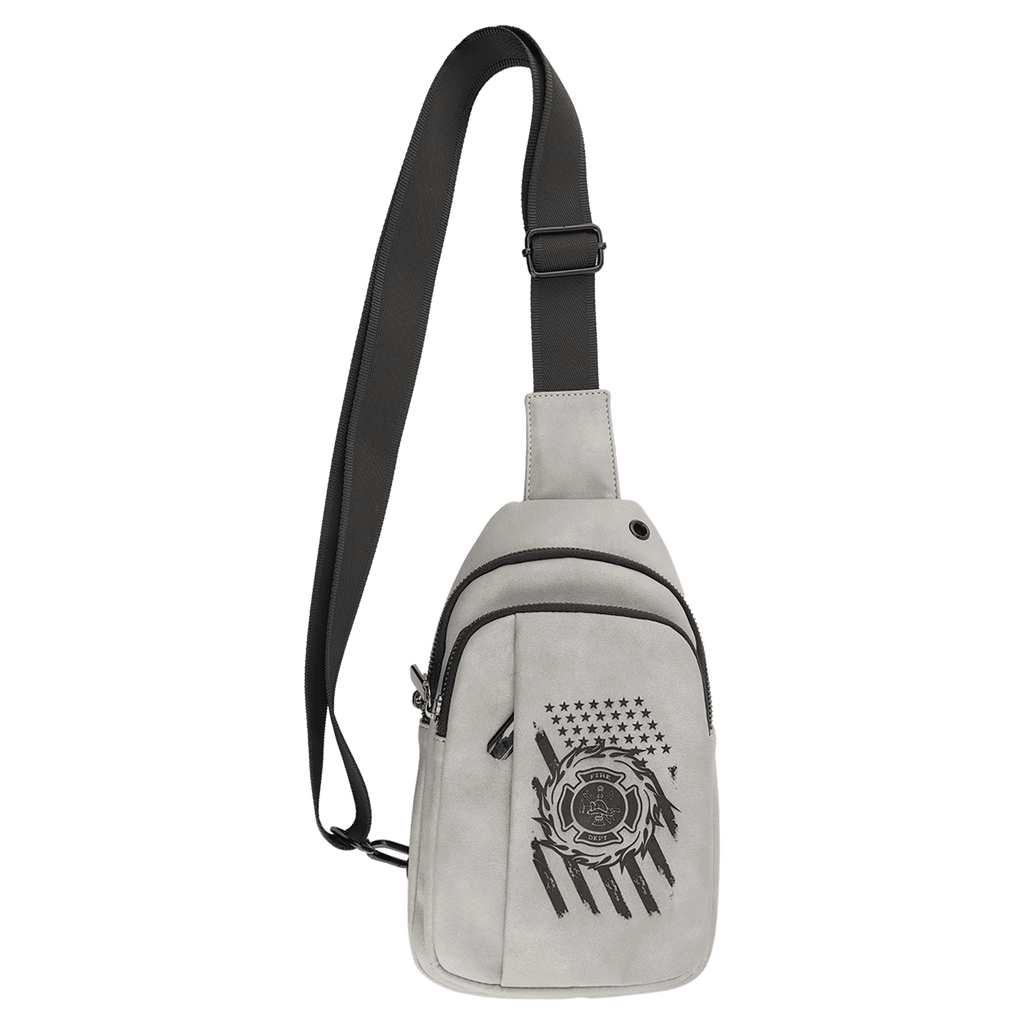 Personalized Explorer Crossbody Bag – Laserable Leatherette