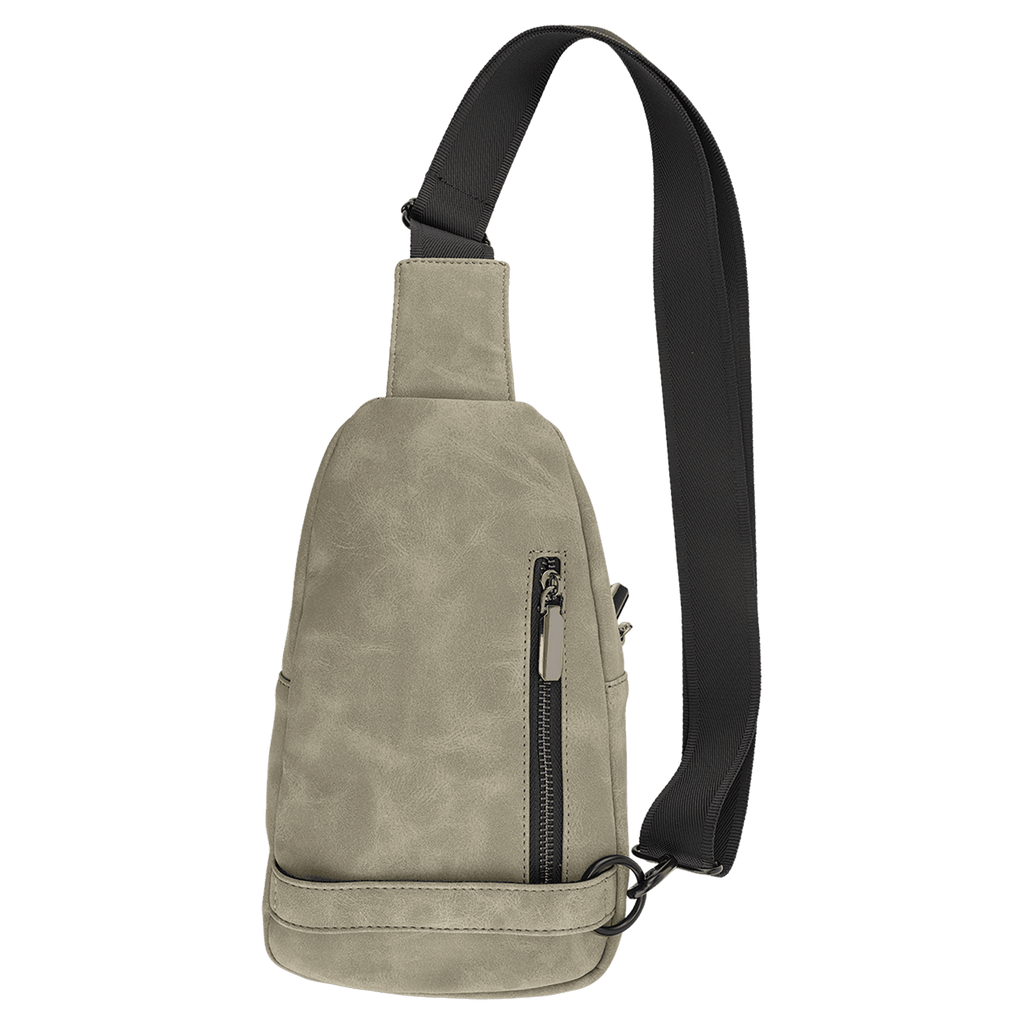 Personalized Explorer Crossbody Bag – Laserable Leatherette