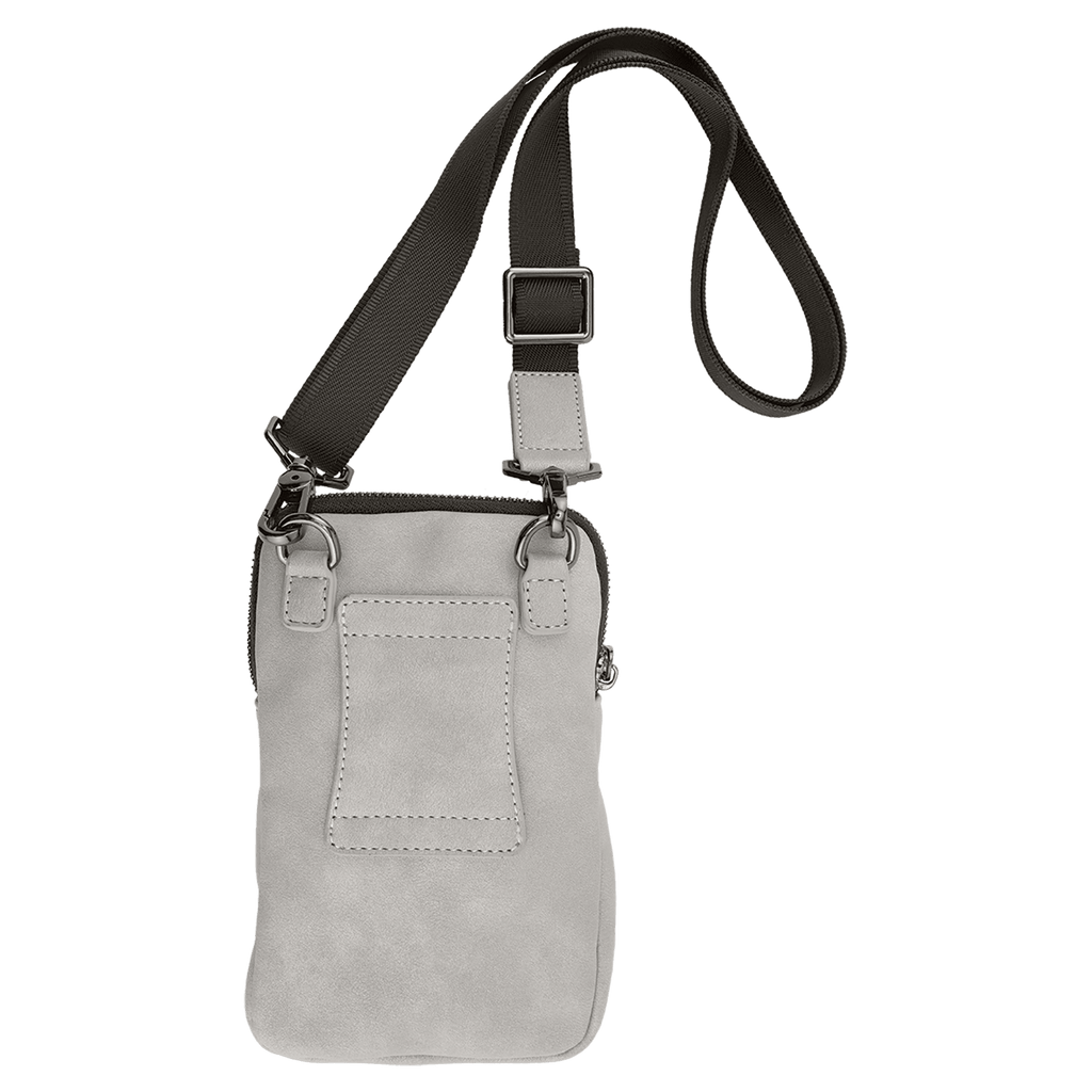 Vegan Leather Crossbody Bag RFID Protected