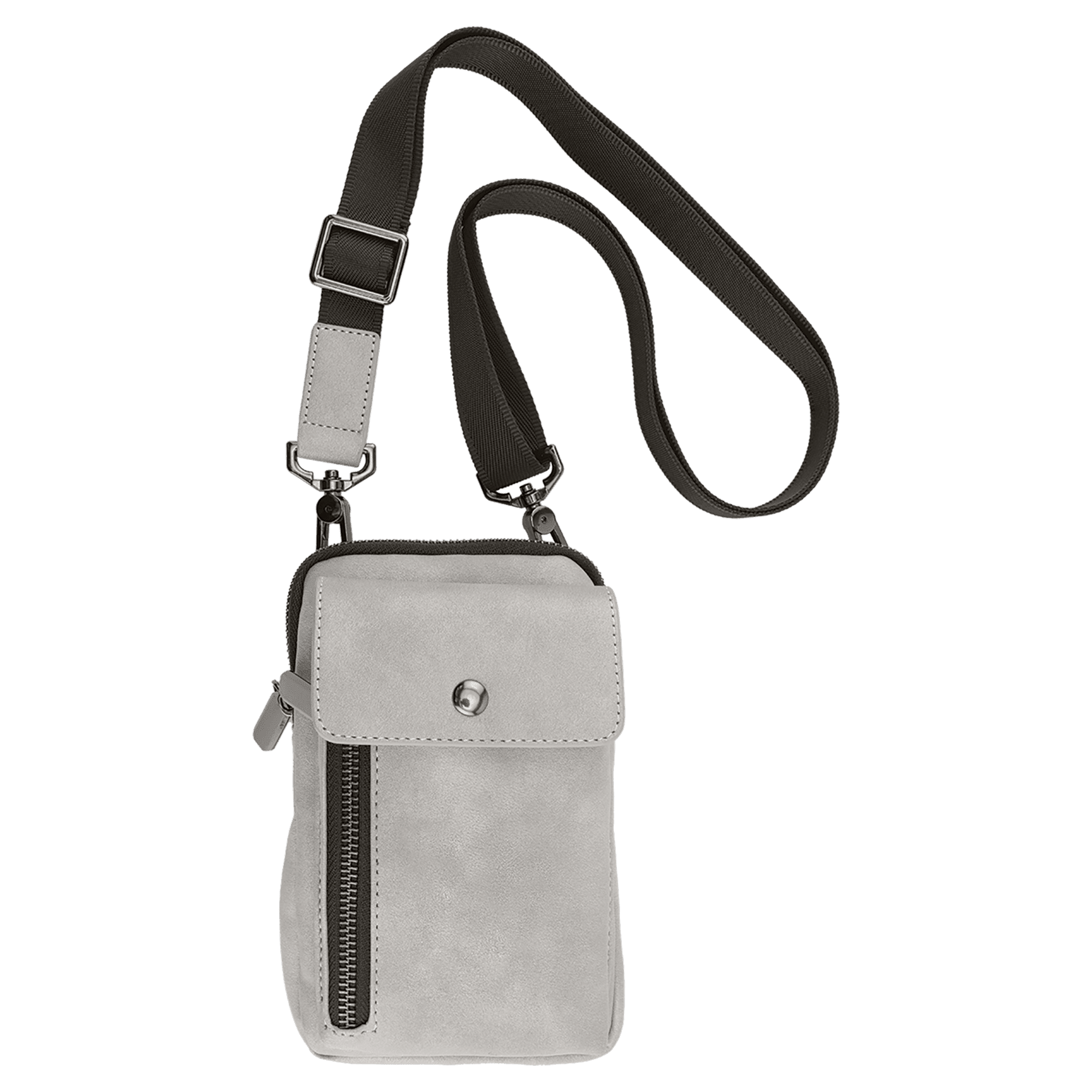 Vegan Leather Crossbody Bag RFID Protected