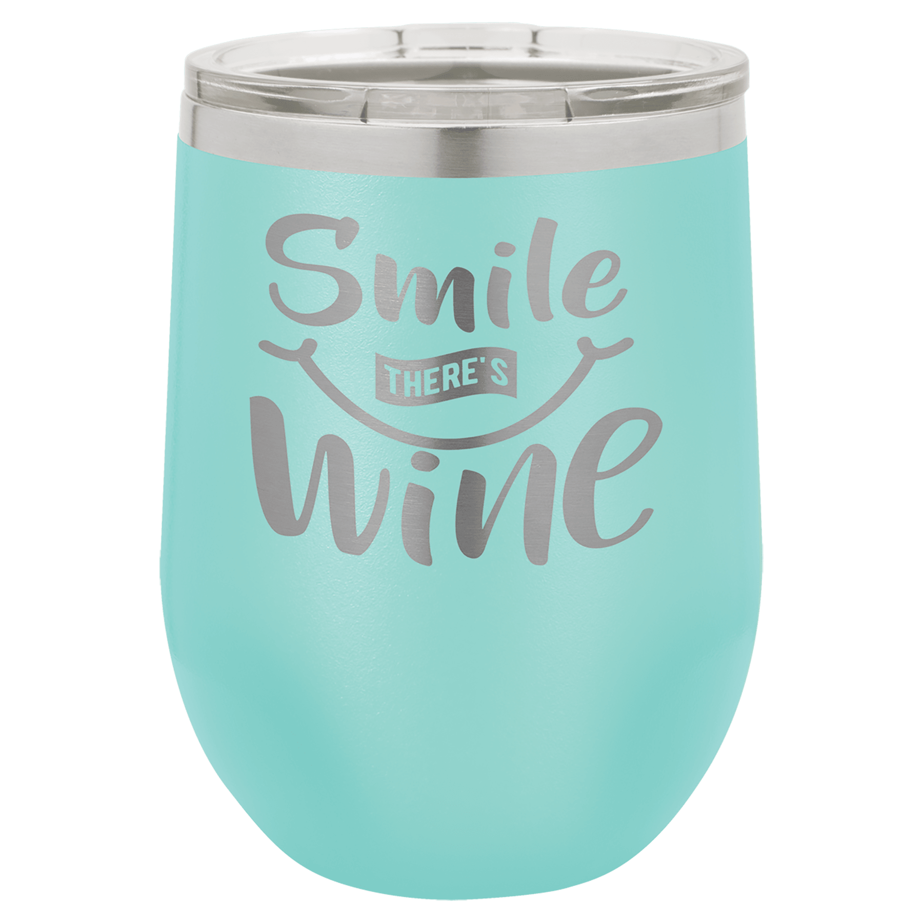 Customized 12 oz Stemless Wine Tumbler with Standard Lid