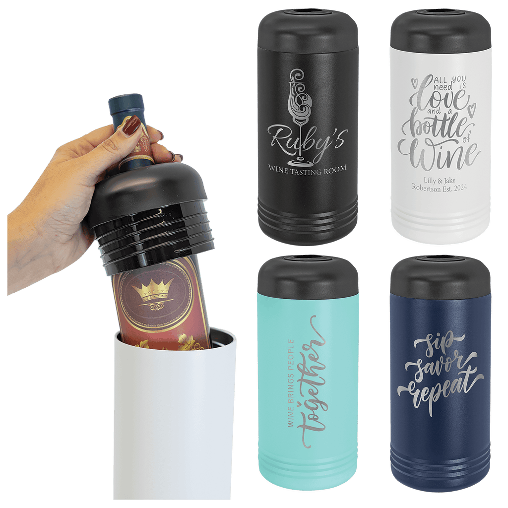 Personalized Wine Chiller – Insulated Bottle Cooler