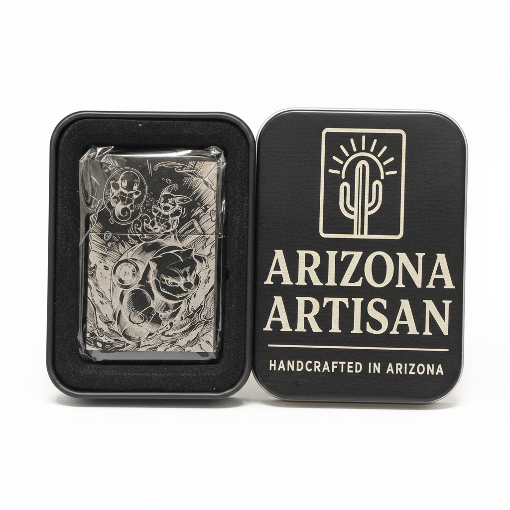 Arizona Artisan Engraved Lighter
