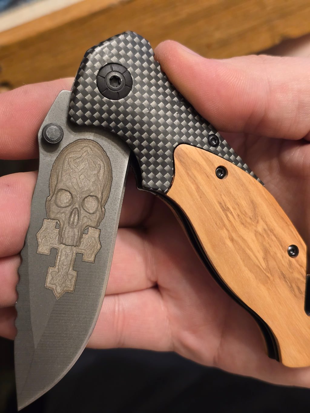 Custom Engraved Folding Pocket Knife