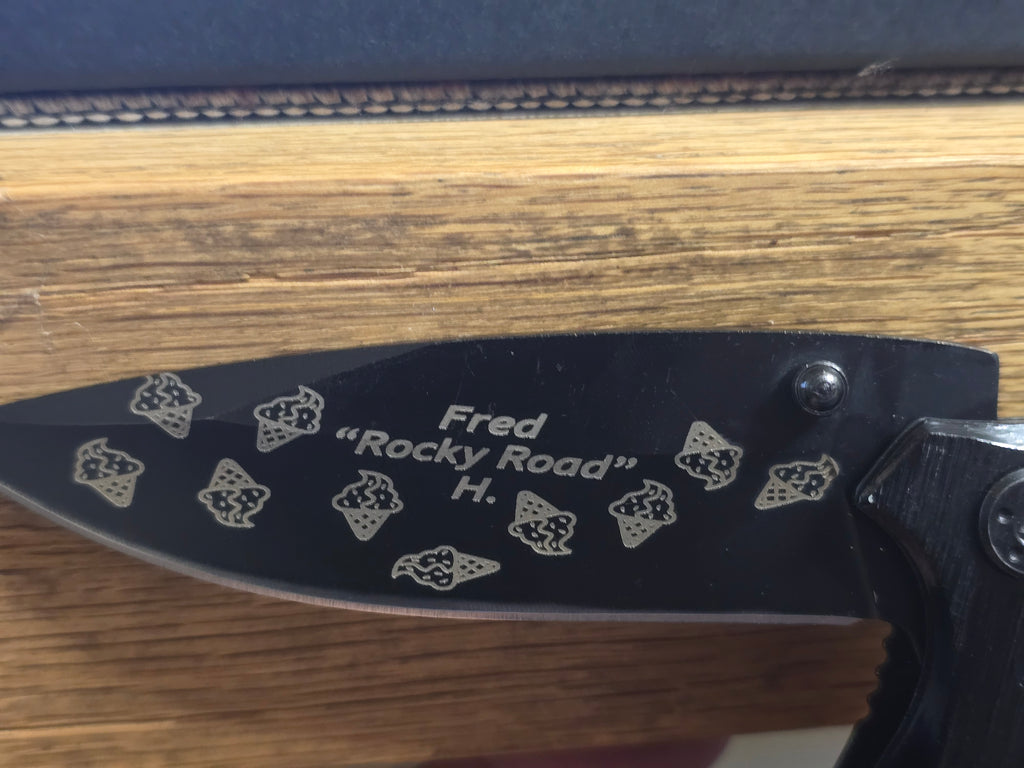 Custom Engraved Folding Pocket Knife