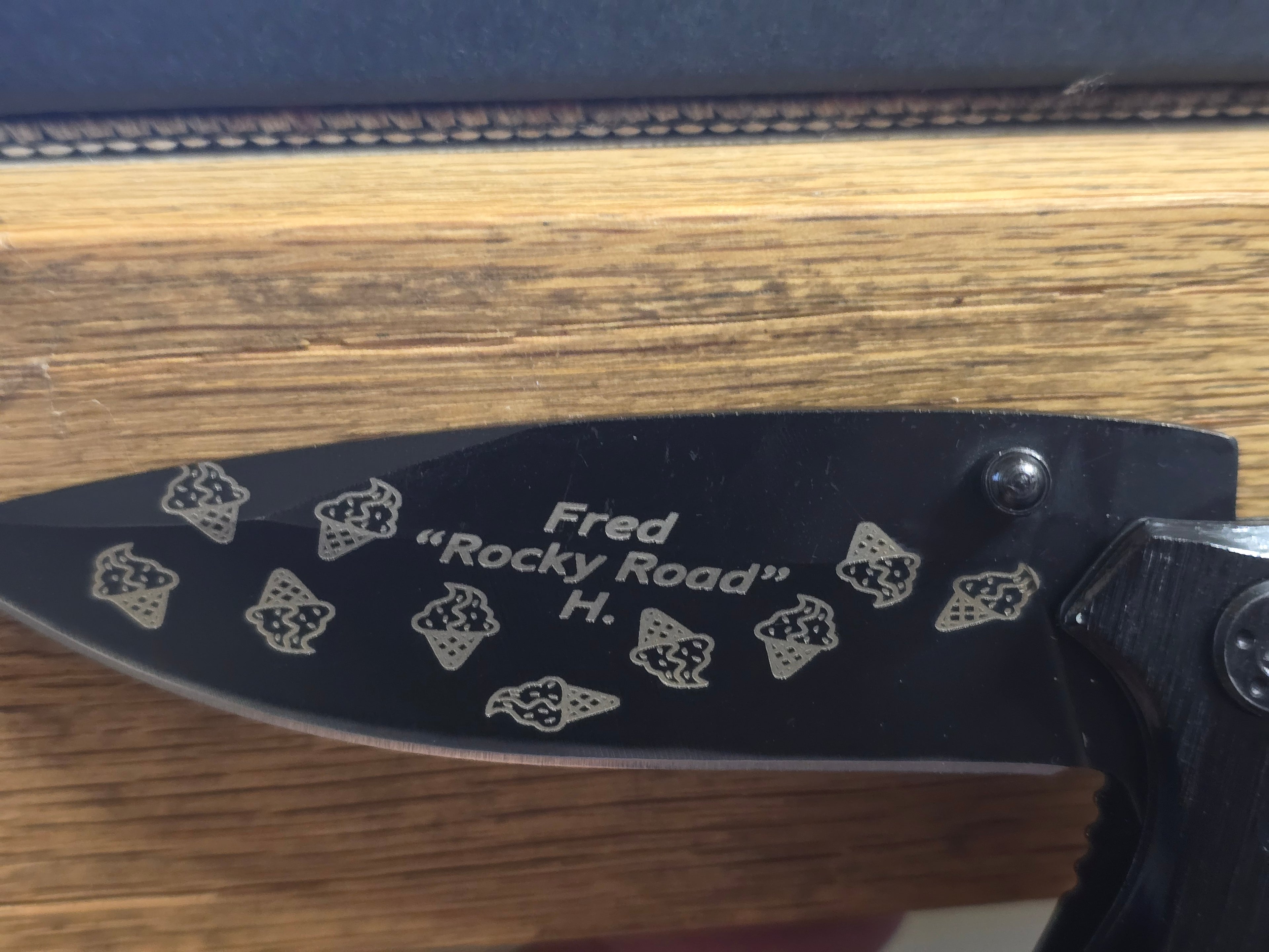 Custom Engraved Folding Pocket Knife