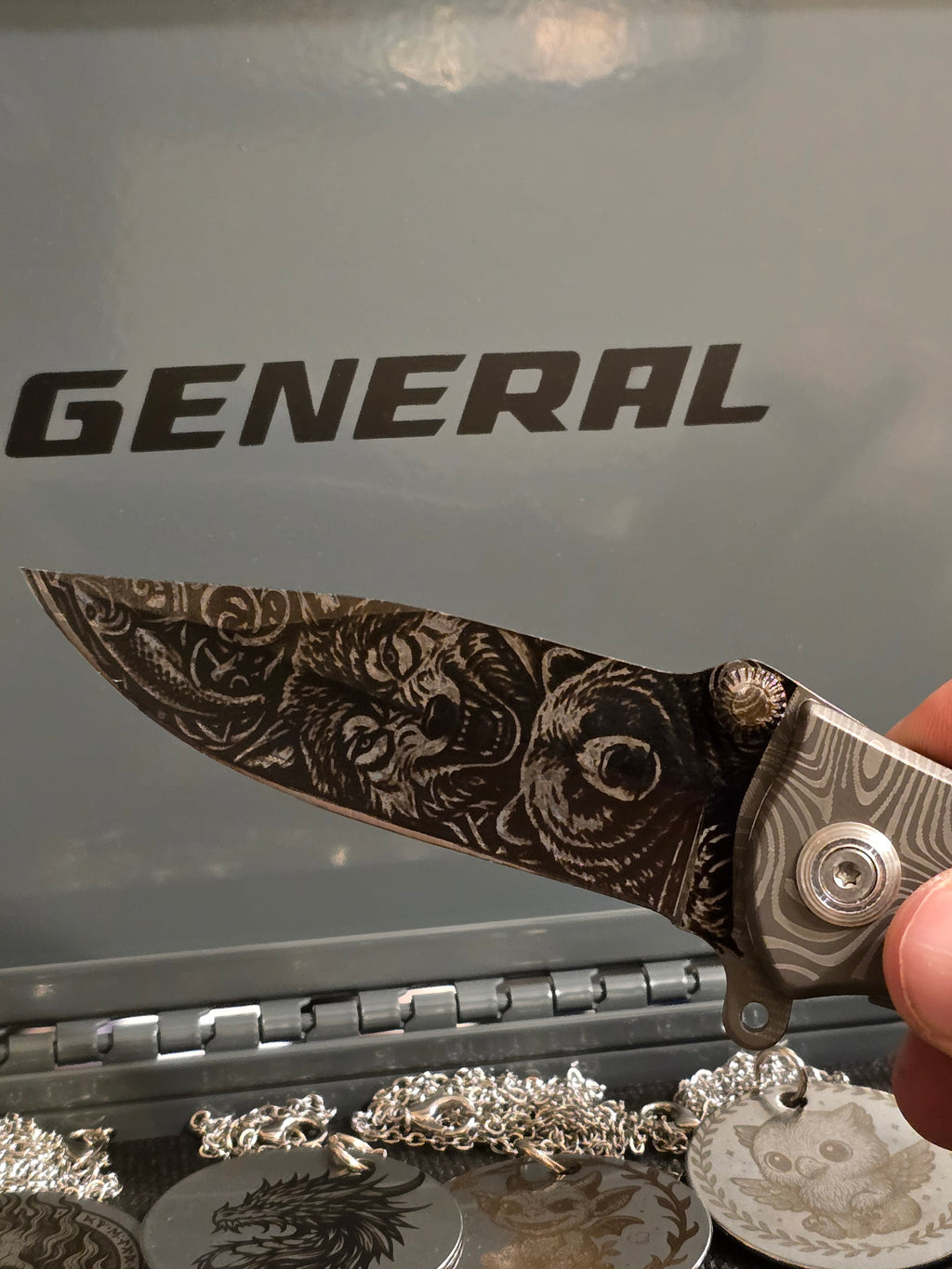 Custom Engraved Folding Pocket Knife