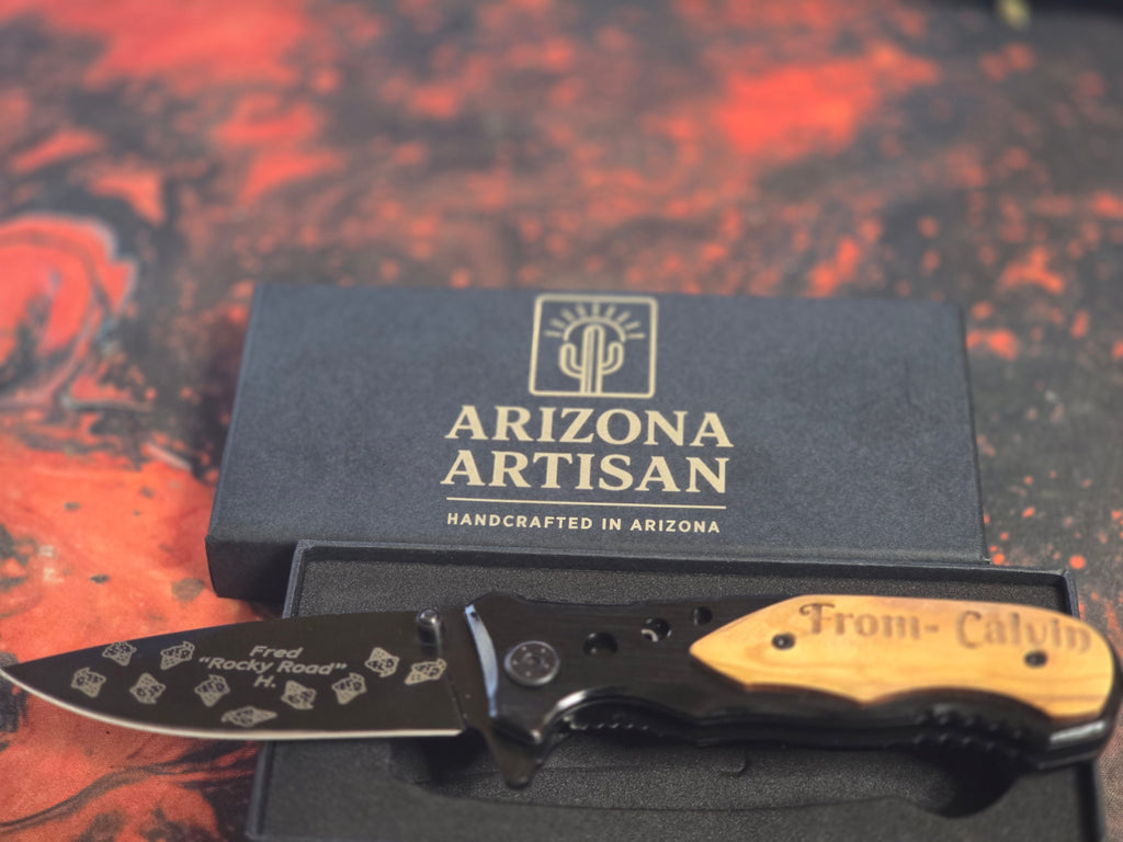 Custom Engraved Folding Pocket Knife