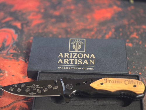 Custom Engraved Folding Pocket Knife