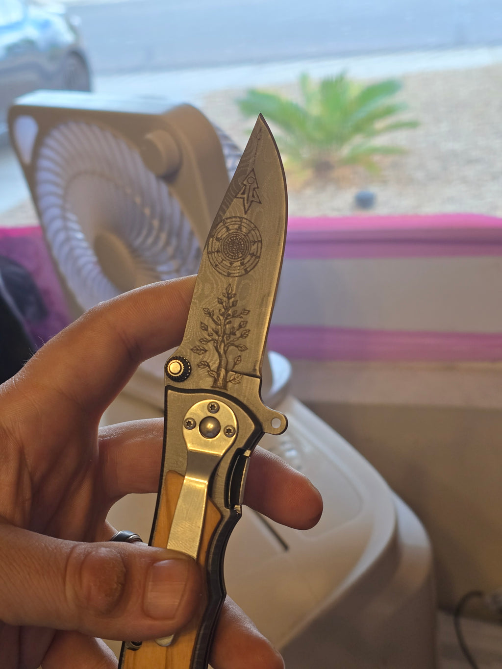 Custom Engraved Folding Pocket Knife