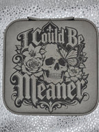 Travel Jewelry Box (Predesigned- Add a name)
