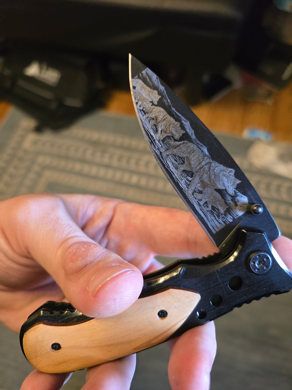 Custom Engraved Folding Pocket Knife
